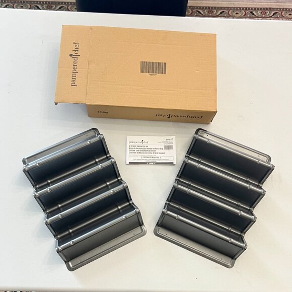 Brand New V-Shaped Baking Pan Set by Pampered Chef! - Picture 4 of 11